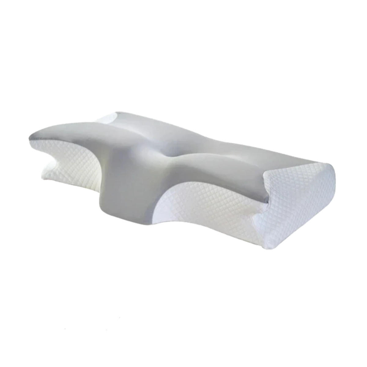 NACKENSTÜTZKISSEN 62/37 cm - Grau, Textil (37/62cm) - Authentics