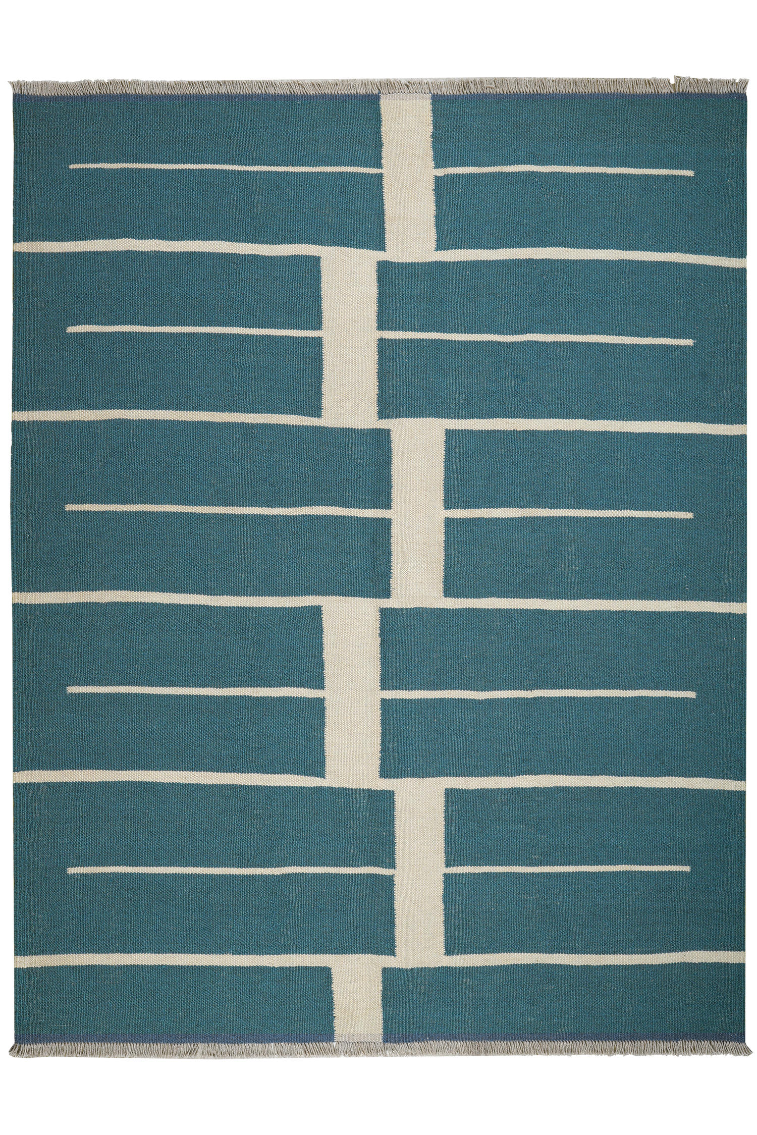 HANDWEBTEPPICH Kelim Gashgai Grün 197/153 cm Schurwolle - Grün, Textil (153/197cm) - Looma