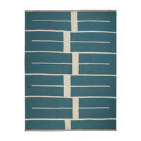 HANDWEBTEPPICH Kelim Gashgai Grün 197/153 cm Schurwolle - Grün, Textil (153/197cm) - Looma