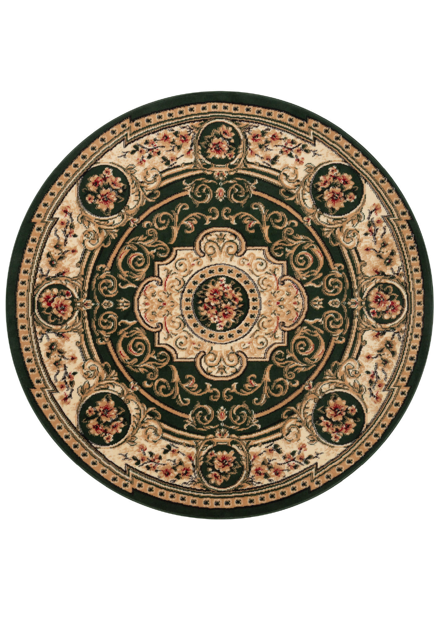 Tapiso Teppich Grün 160x160 cm