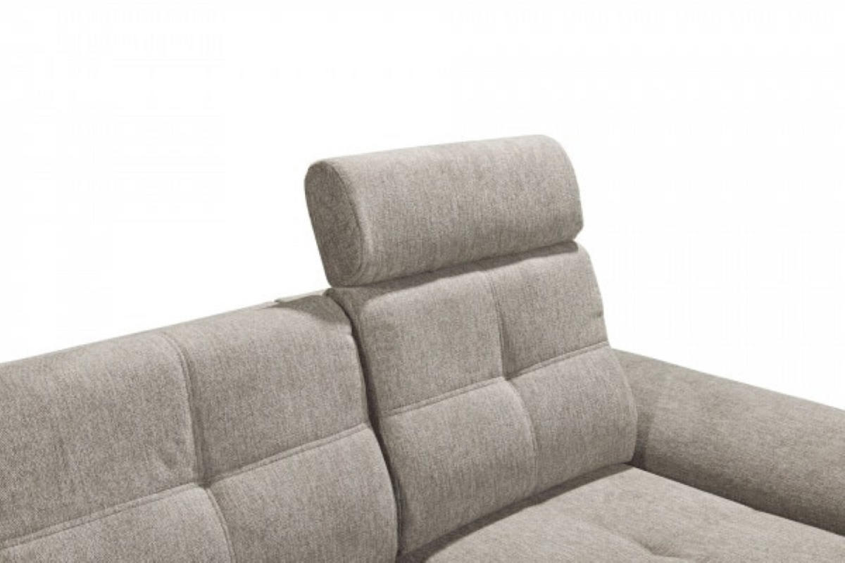 ECKSOFA mit Schlaffunktion und Bettkasten - Silberfarben/Schwarz, Kunststoff/Textil (177/274cm) - ed exciting design