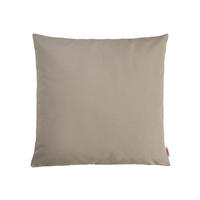 KISSENHÜLLE Wunschton taupe 45/45 cm - Taupe, Textil (45/45cm) - beties Heimtextil