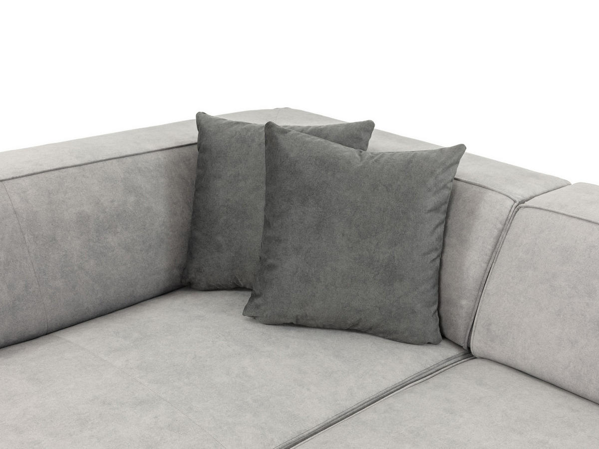 ECKSOFA Lordin Premium, Seite: Rechts - Creme, Holz/Textil (267/205cm) - MIRJAN24