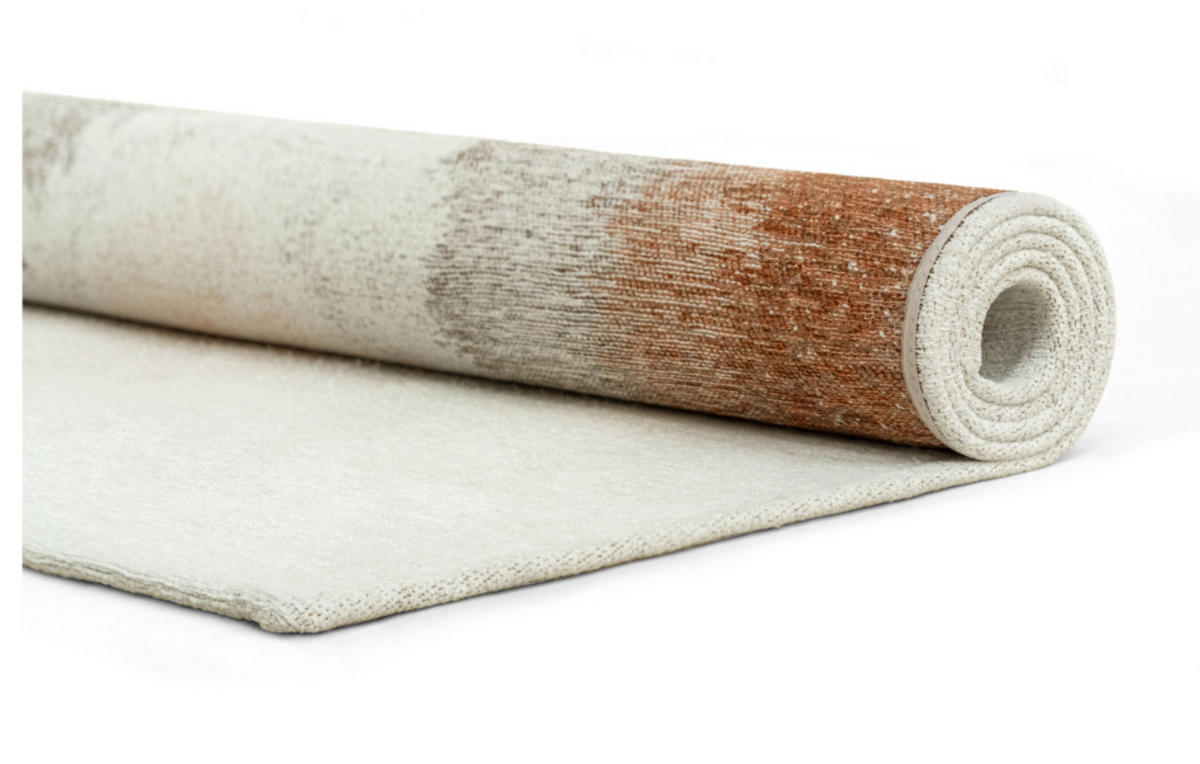 TEPPICH modern Flachgewebe GLOBE Orange 240 x 340 cm - Orange, Textil (240/340cm) - Novatrend