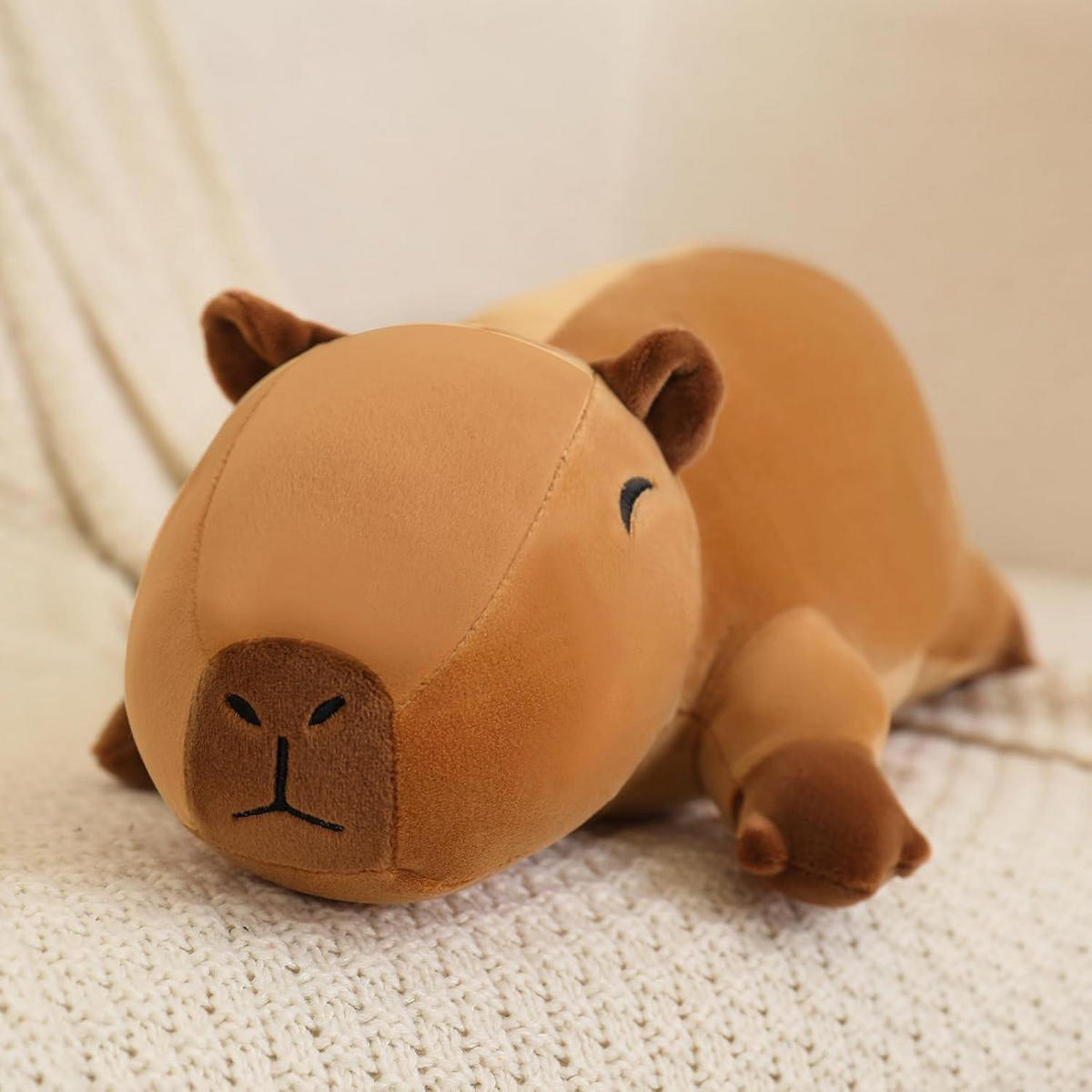 PLÜSCHTIER Capybara 35 cm - Braun, Textil (12.7/20.3cm)