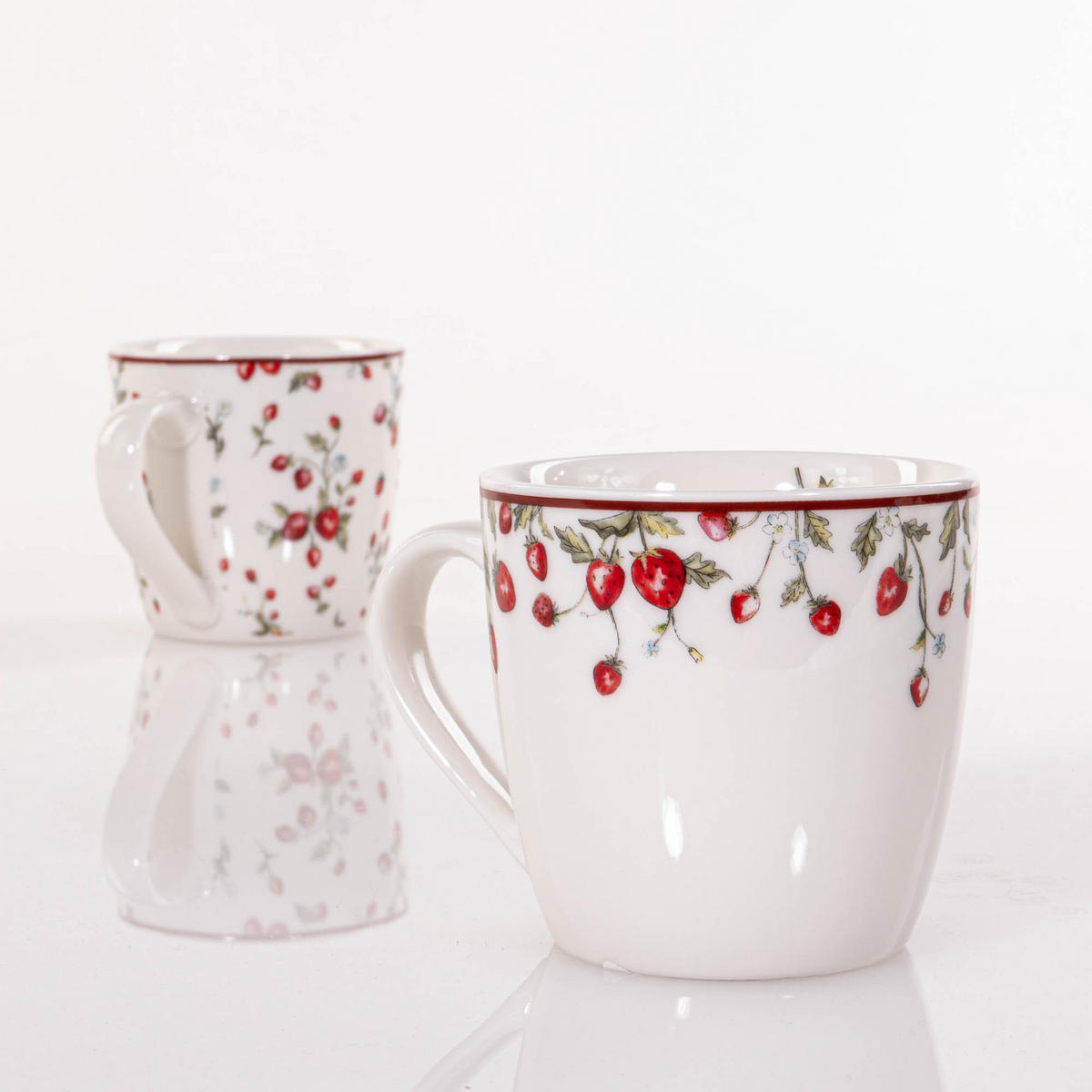 TEETASSE Emily 250 ml - Weiß, Keramik (12L) - Boltze Home