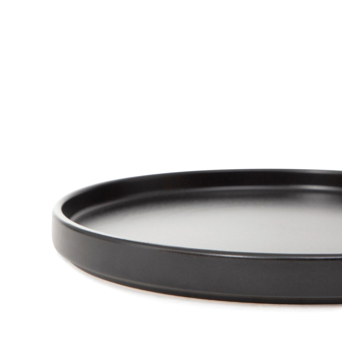 DESSERTTELLER Famelio schwarz 21 cm 6er-Set - Schwarz, Keramik (21cm) - Homla