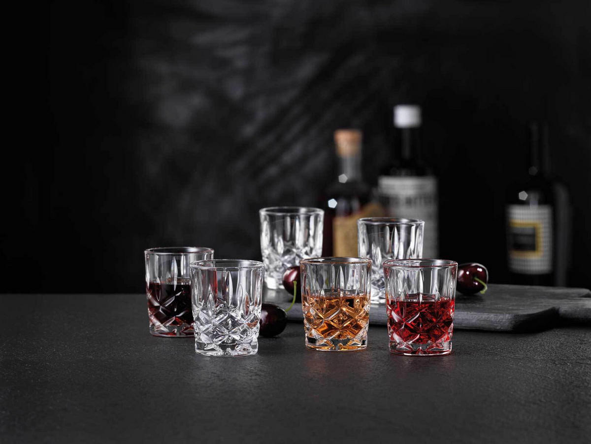 SCHNAPSGLÄSER Noblesse transparent 55 ml 8er Set - Transparent, Glas (0.055L) - Nachtmann