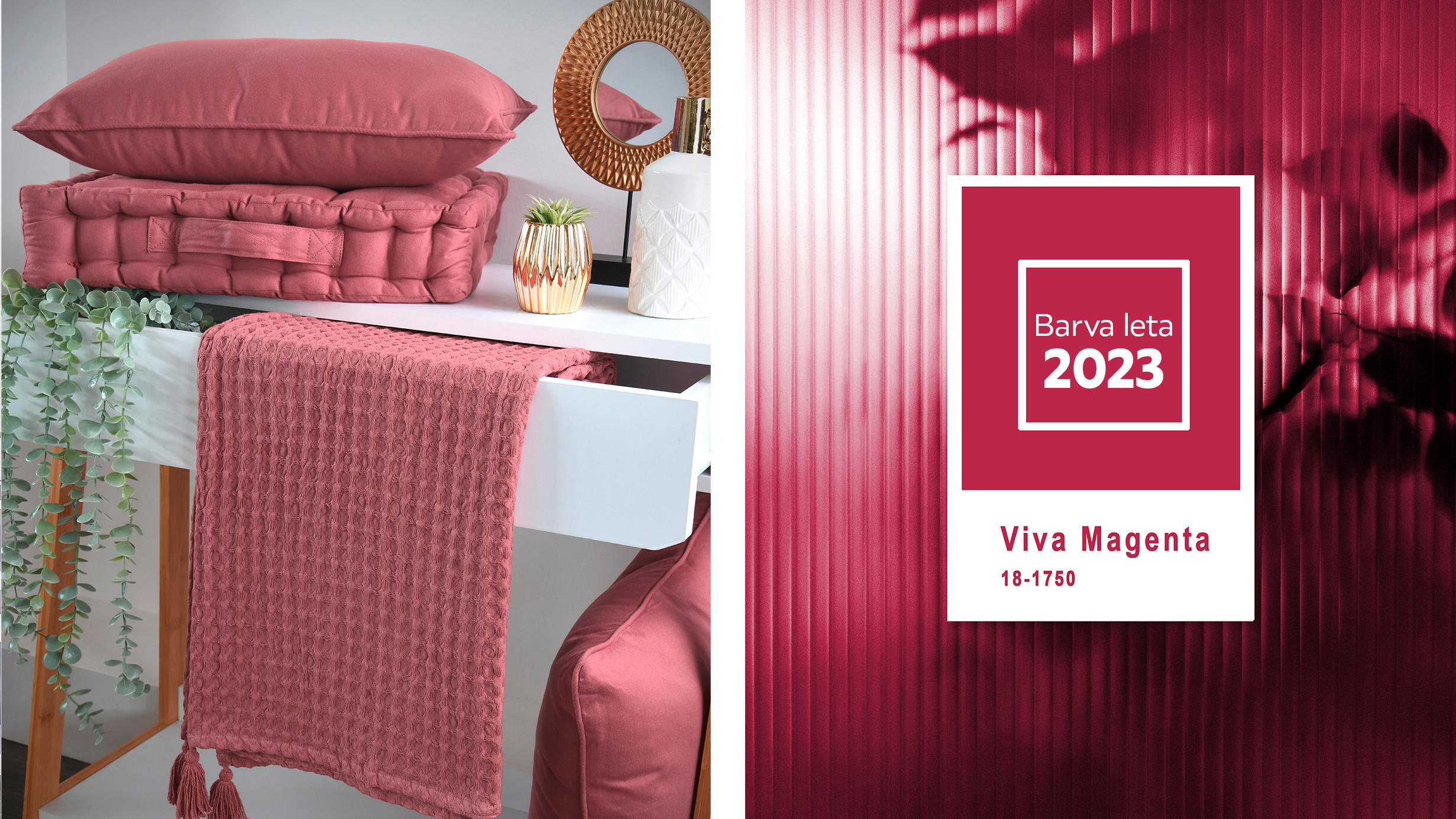 Barva leta Viva magenta