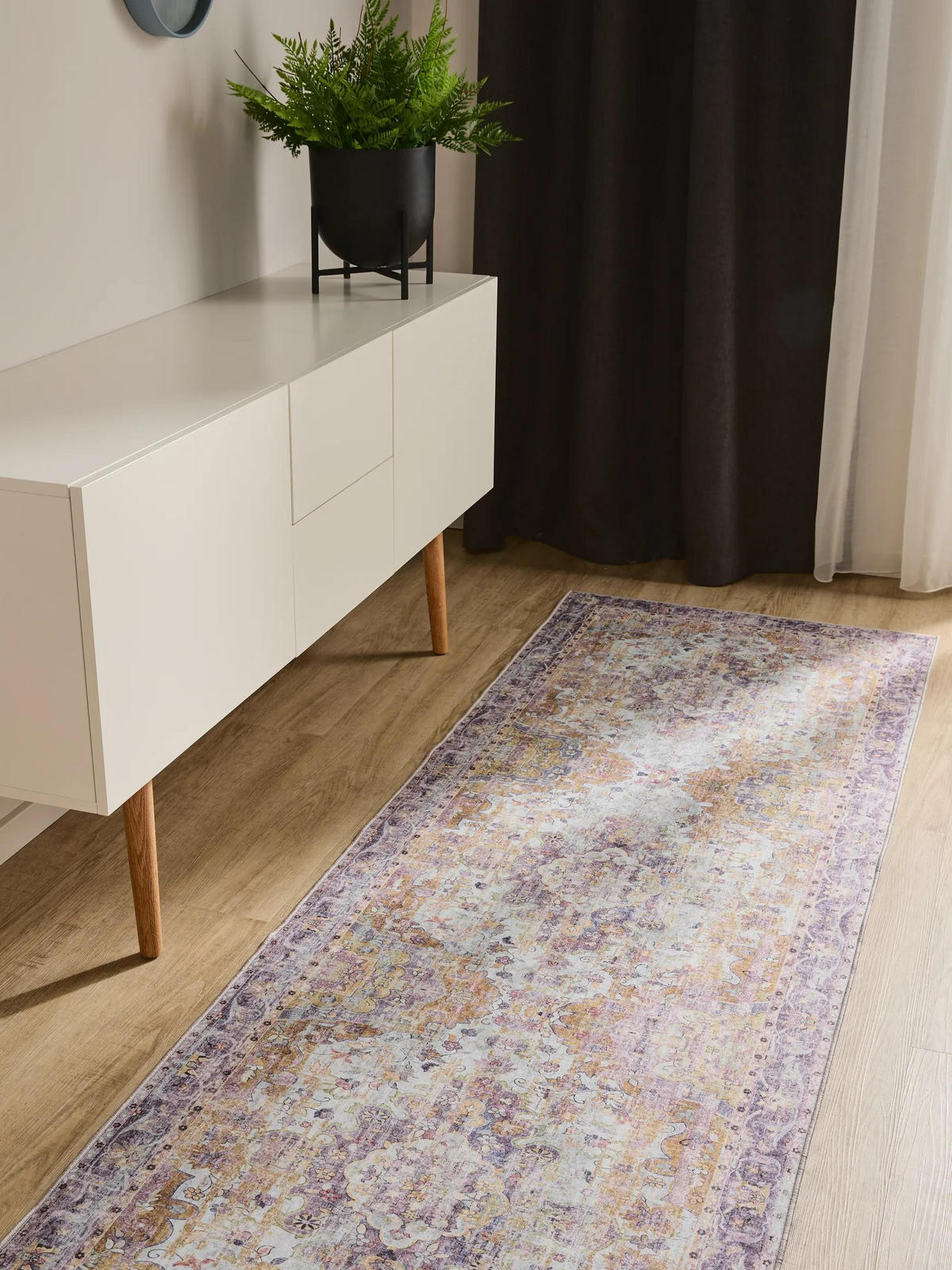BEHÚŇ George Viacfarebná/Fialová 80x250 cm - lila/viacfarebná, plast (80/250cm) - benuta