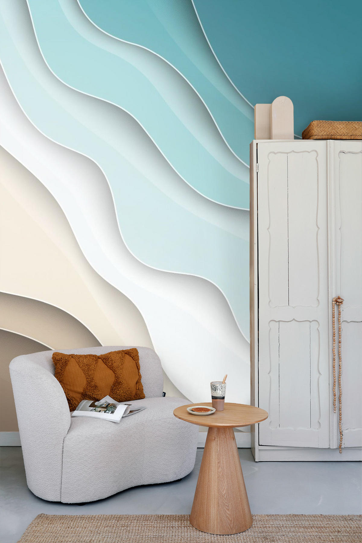 FOTOTAPETE figurative Motive 375 x 270 cm - Multicolor, Papier (375/270cm) - Sanders & Sanders