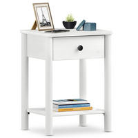 NACHTTISCH APOANA weiß - Weiß, Holz (45/55/35cm) - IDIMEX