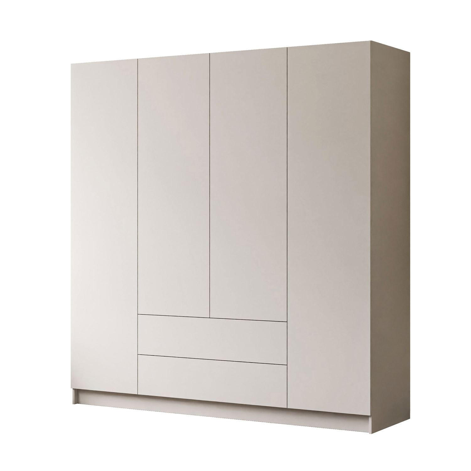 Lookway Kleiderschrank Kaschmir 200x200x57 cm
