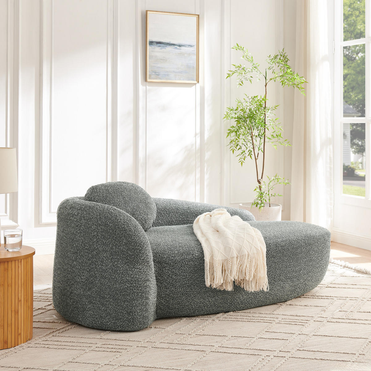 WOHNZIMMERSOFA mit Schlaffunktion und Kissen für Wohnzimmer & Schlafzimmer, Grau - Grau, Textil (67/24/38cm)