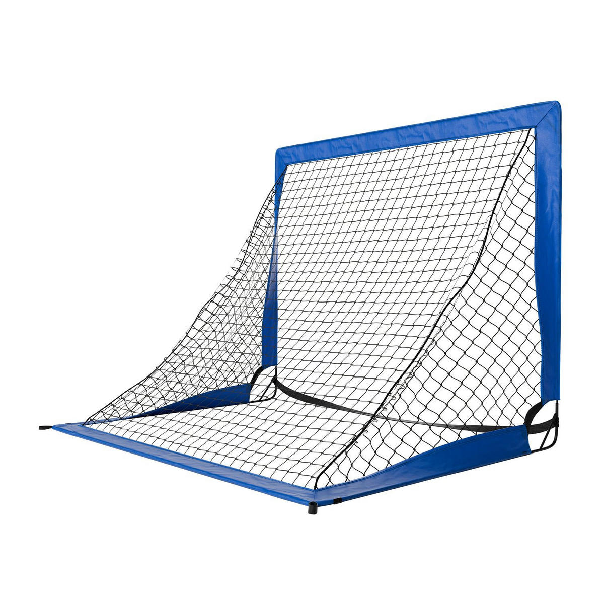 FUSSBALLTOR Goal Master Pop-up inkl Zubehör blau (2er-Set) - Blau, Kunststoff (120/90cm) - Artsport
