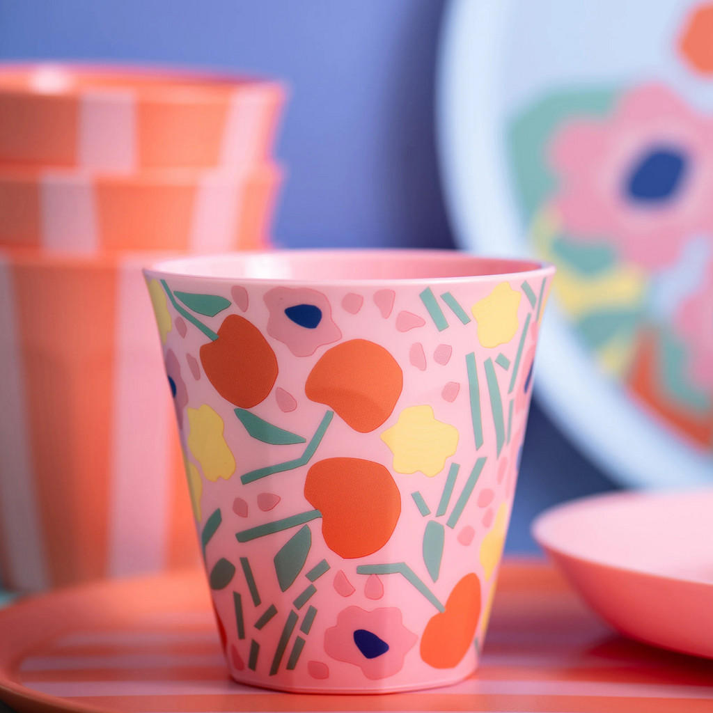 Thumbnail - Becher, Rosa, Kunststoff, Kaffee & Tee, Tassen, Kaffeebecher