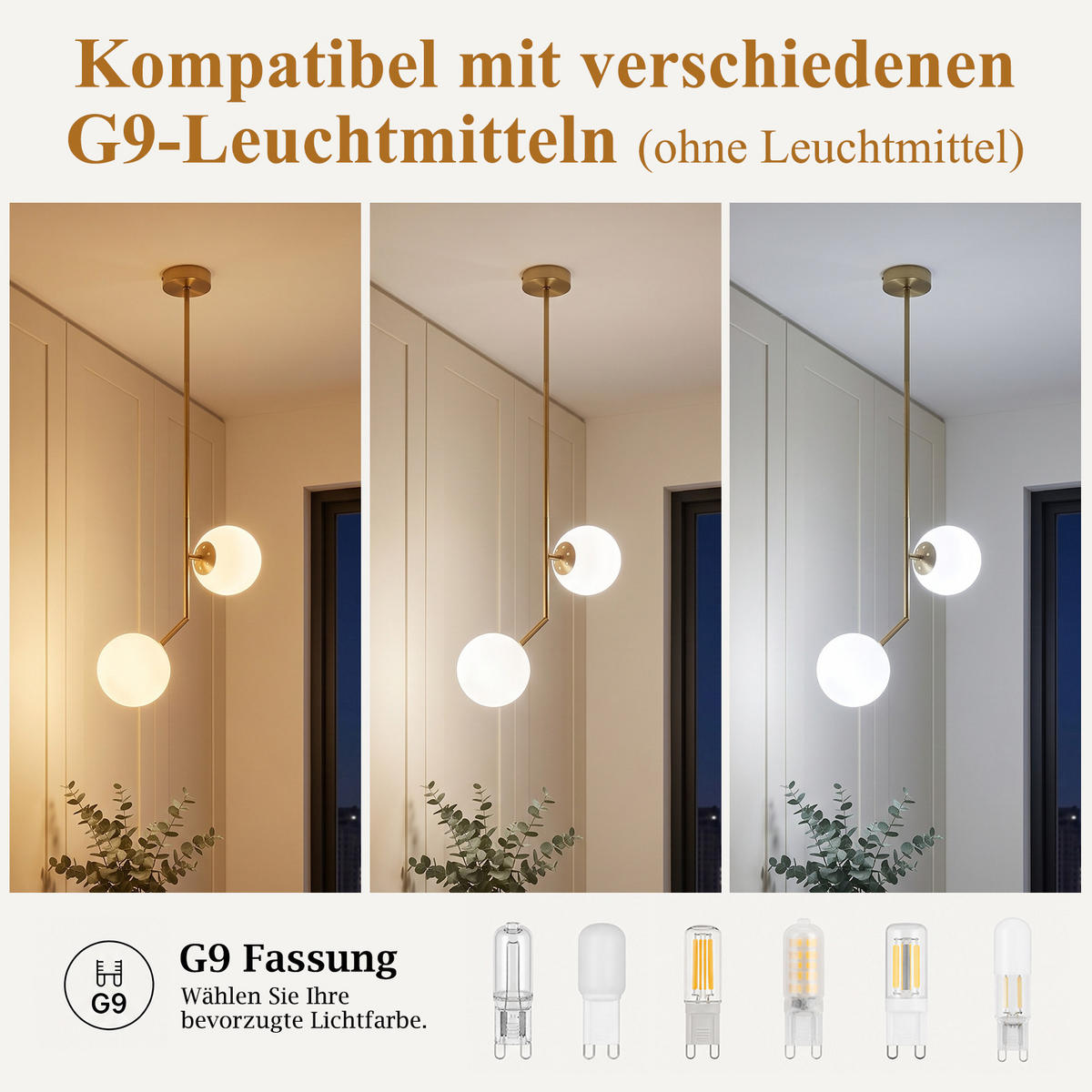 PENDELLEUCHTE Aelvin 41/15/90 cm - Goldfarben/Weiß, Glas/Metall (41/15/90cm) - ZMH