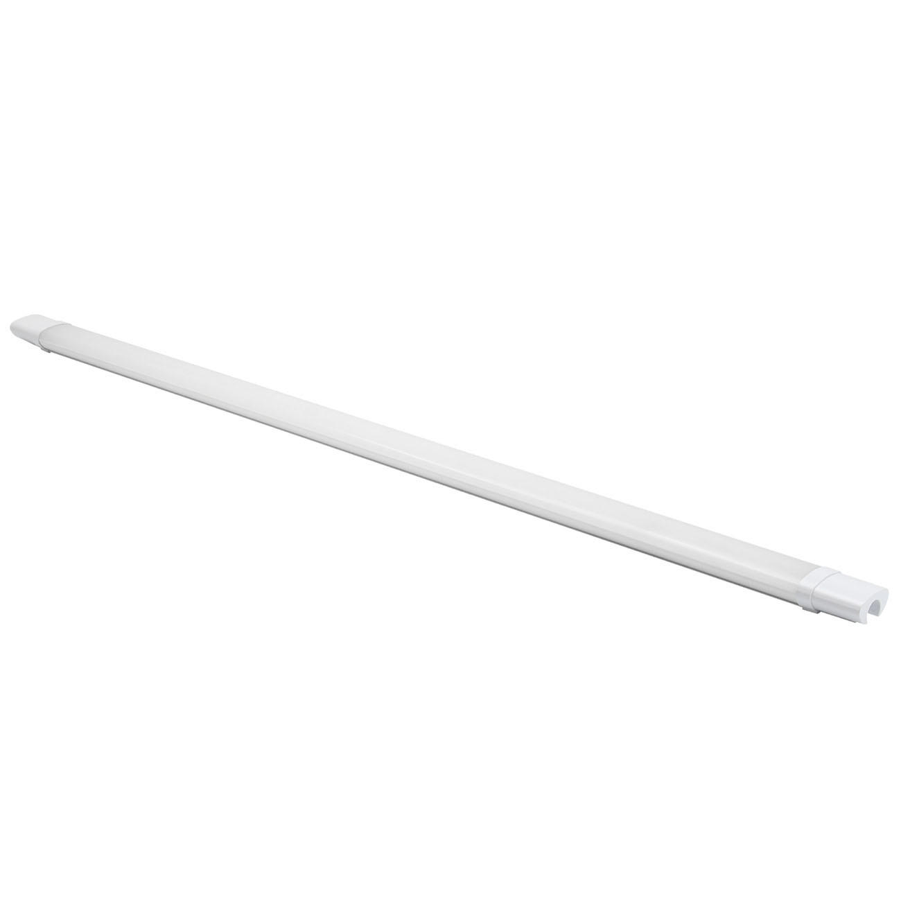 LED-DECKENLEUCHTE Engelbert 120/6/4 cm - Weiß, Metall (120/6/4cm) - Nettlife