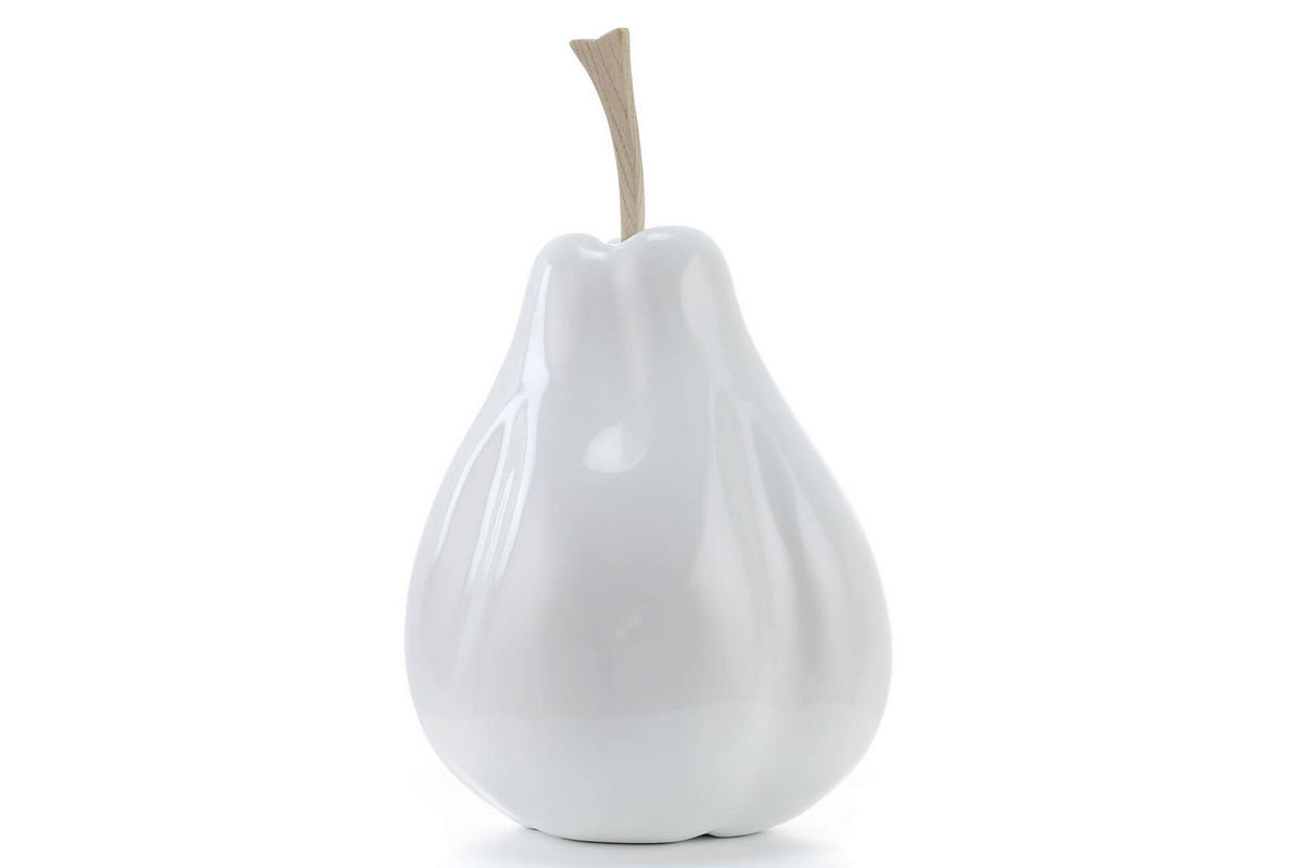 SKULPTUR Weiß 25/45 cm - Weiß, Stein (2/45/25cm) - KUNSTLOFT
