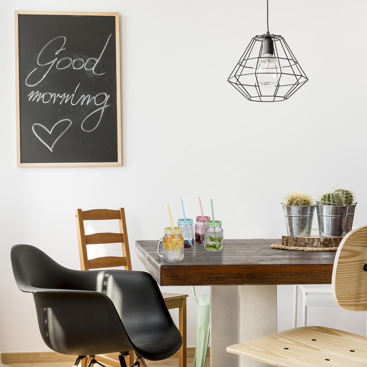 8XTRINKGLÄSER - Transparent, Glas/Kunststoff - Relaxdays