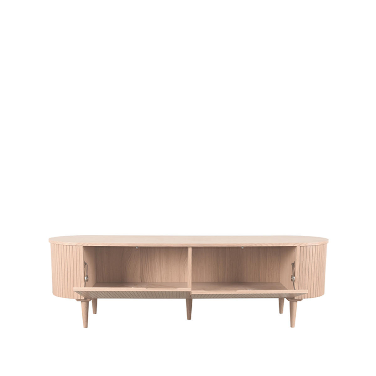 TV-MÖBEL Oliva Beige 47/180/55 cm - Beige, Holz (180/55/47cm) - LABEL51