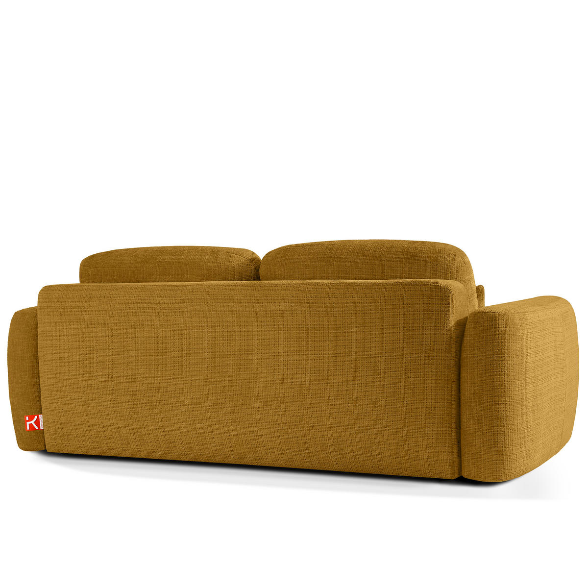 SITZGARNITUR ELOSA - Gelb, Holz/Textil (245/85/115cm) - KONSIMO®