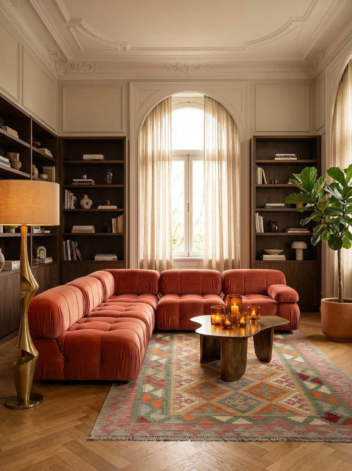 HANDWEBTEPPICH Kelim Gashgai Beige 249/175 cm Schurwolle - Beige, Textil (175/249cm) - Looma