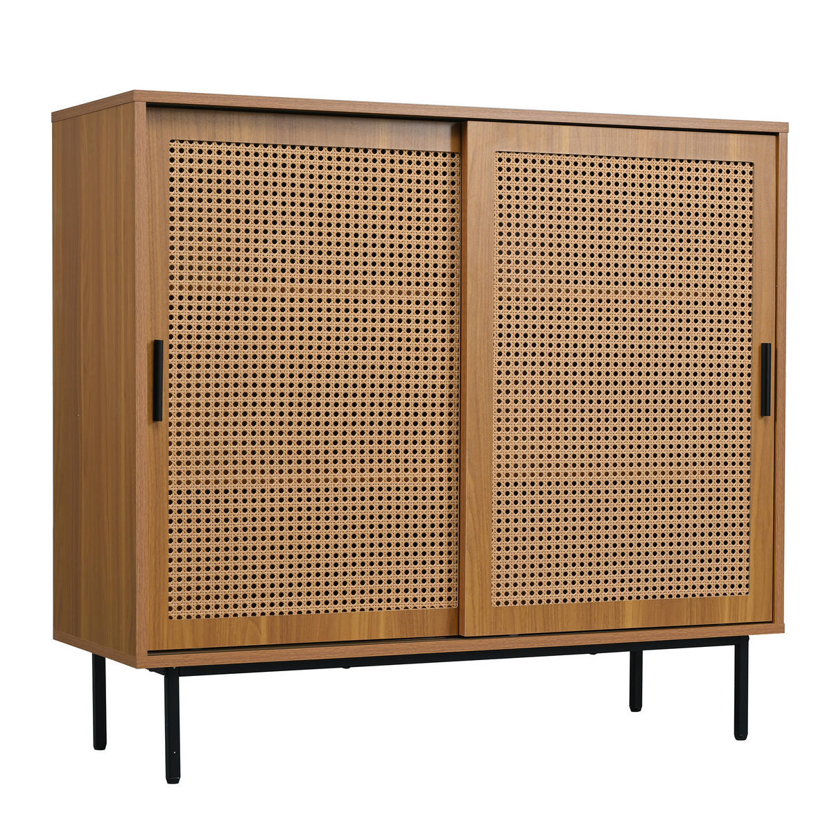 KOMMODE braun 100/37/90 cm - Braun, Holzwerkstoff (100/90/37cm) - Urban Meuble