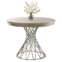 ESSTISCH 120-140 LUKO Kaschmir - Kaschmir, Holzwerkstoff (120/120/77cm) - Compleo24