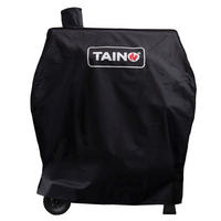 GRILLABDECKPLANE HERO XXL - Schwarz, Textil (102/105/61cm) - TAINO