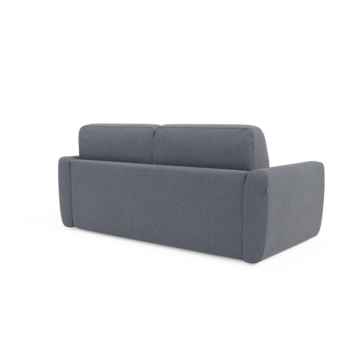 SCHLAFSOFA Leonida - Blau, Metall (222/92/98cm) - Divani.store