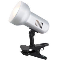 LED KLEMMLEUCHTE BASIC Silber Metall - Silberfarben, Metall (16/16/21cm)