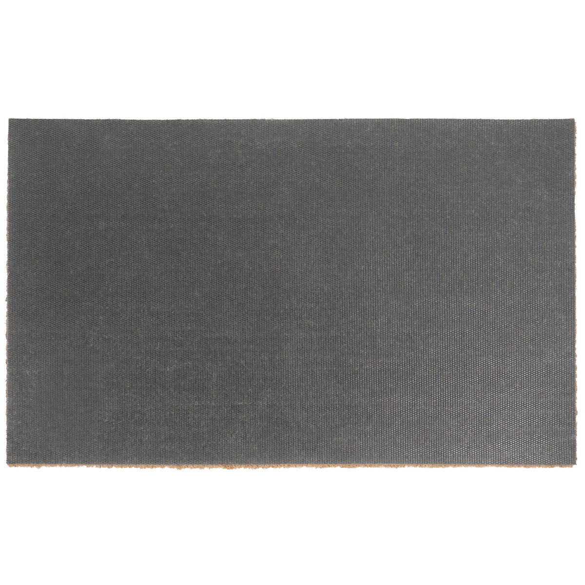 FUSSMATTE Blaugrün 45/75 cm Kaninchen Kokosfasern Clark - Jadegrün, Textil (45/75cm) - Beliani
