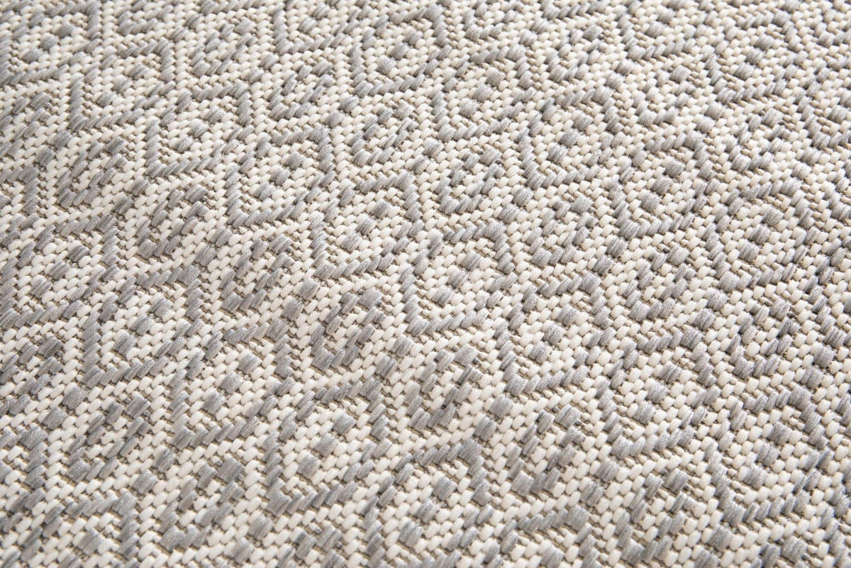 TEPPICH für Innen und Außen grau - Grau, Textil (160/230cm) - AFK Living
