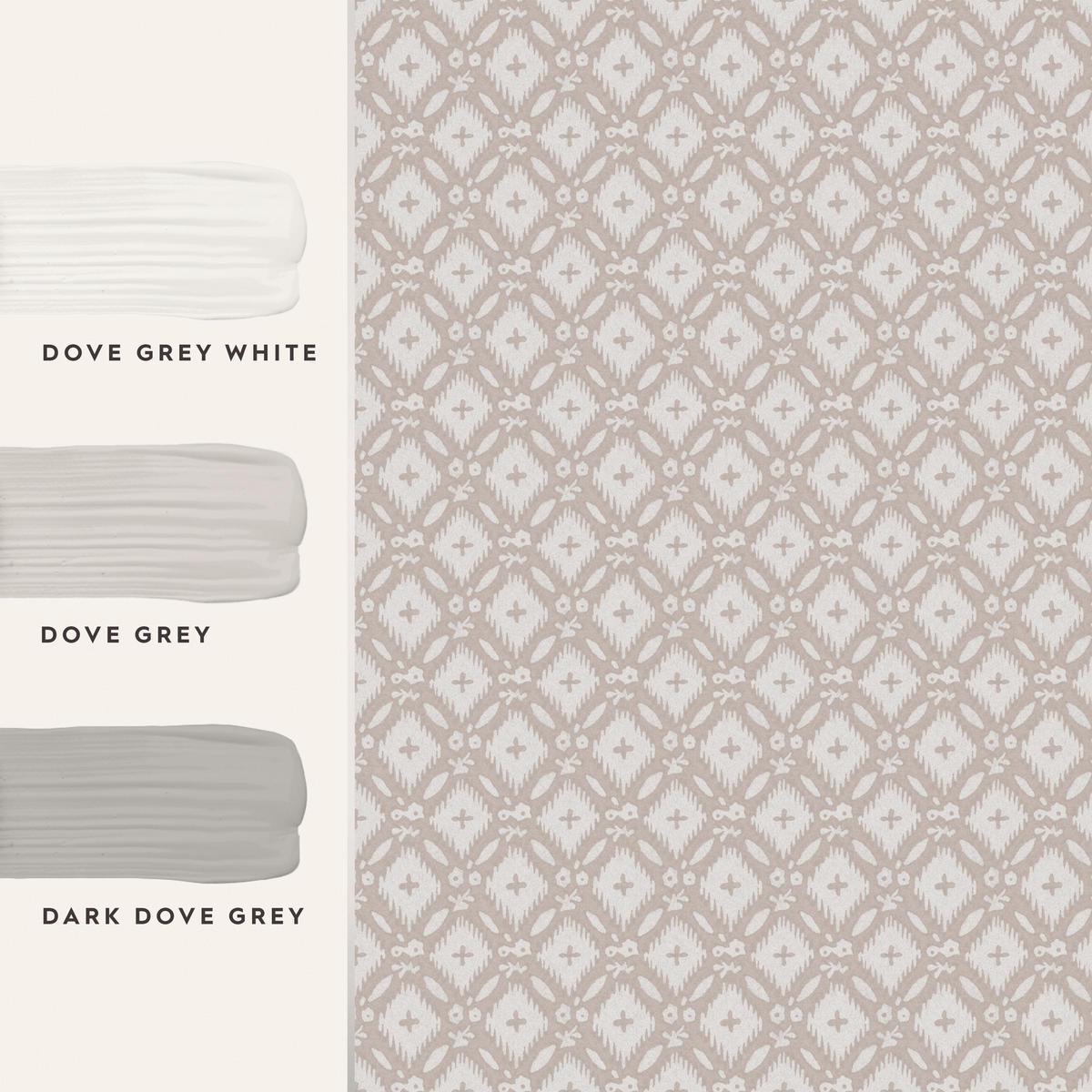 VLIESTAPETE Whitebrook 1000x52cm - Grau, Papier/Kunststoff (52/1000cm) - LAURA ASHLEY