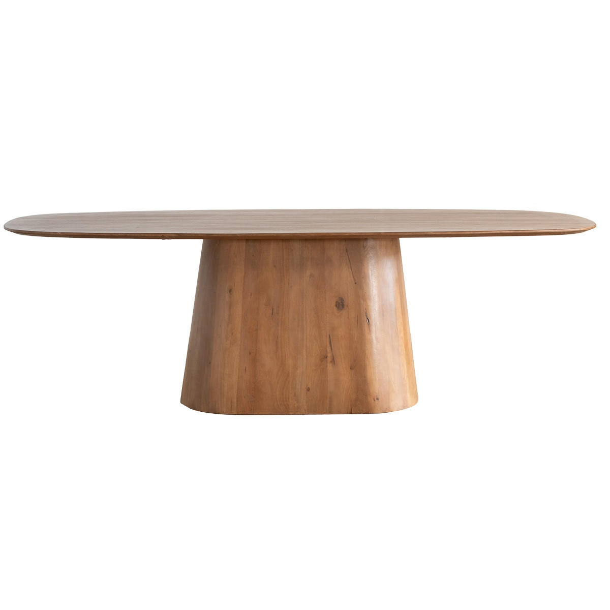 ESSTISCH oval aus Mangoholz 180cm, braun - Braun, Holz (180/100/76cm) - Giga Meubel