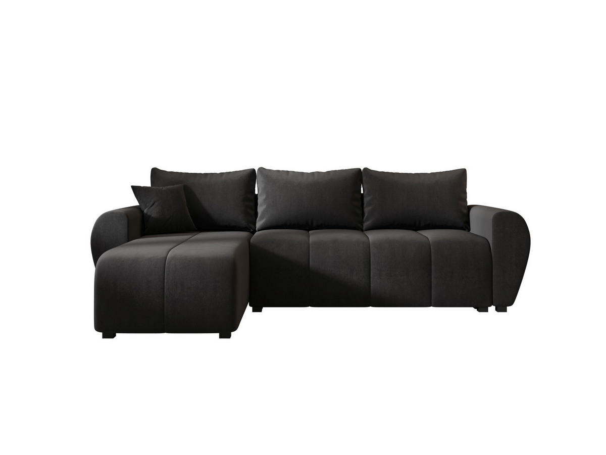 ECKSOFA MOLISA L Itaka 27 Links mit Schlaffunktion - Grau, Textil (245/145cm) - Bedante