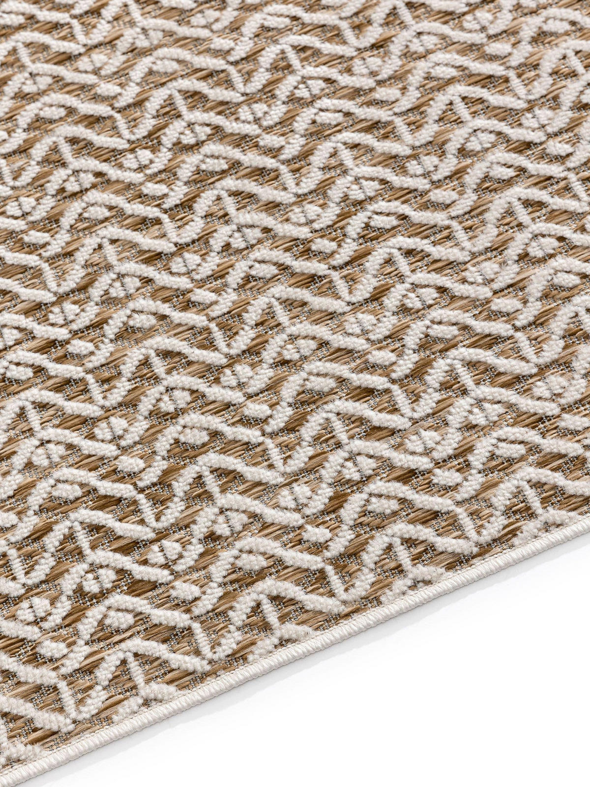 OUTDOORTEPPICH Kaleo Cream/Beige 200x300 cm - Creme, Kunststoff (200/300cm) - benuta