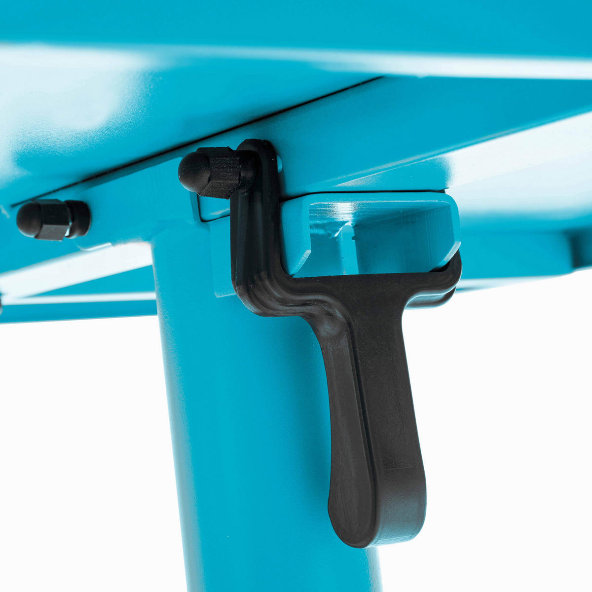 GARTENTISCH , klappbar, Blau - Blau, Metall (70/70/72cm) - Oviala