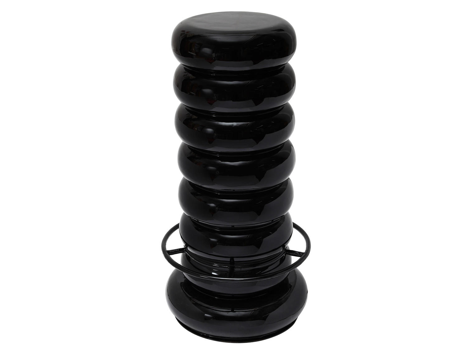 BARHOCKER Bar Jill Schwarz 40/40/79 cm - Schwarz, Metall (40/79/40cm) - Leitmotiv