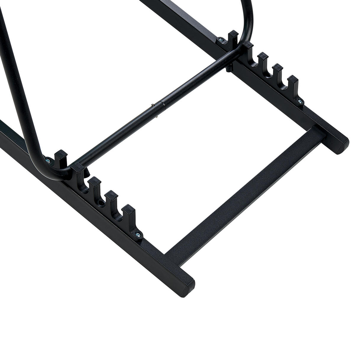 GARTENLIEGE schwarz/beige Locri II - Beige/Schwarz, Metall (60/79/95cm) - Beliani