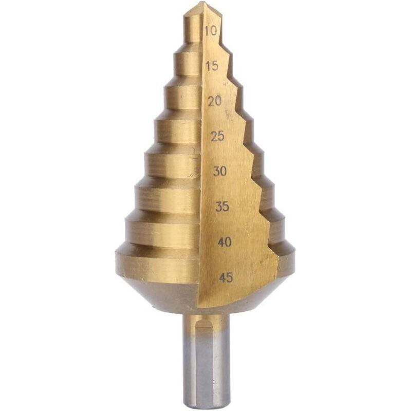 BIT-SATZ,KONISCHER Bohrer - Gelb, Metall (11.7/7.5/4.5cm) - LIBRATON
