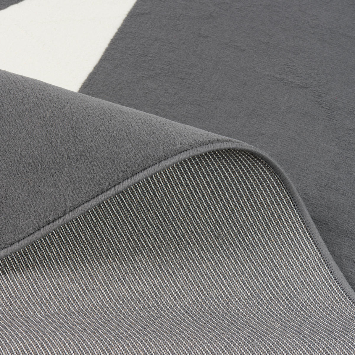 KINDER UND JUGEND TEPPICH TRENDLINE STERN - Anthrazit, Textil (140/200cm) - Pergamon