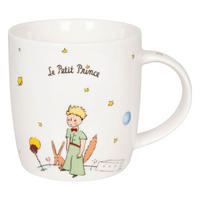 KAFFEEBECHER Le Petit Prince - Secret - Naturfarben, Keramik (0.4L) - Könitz