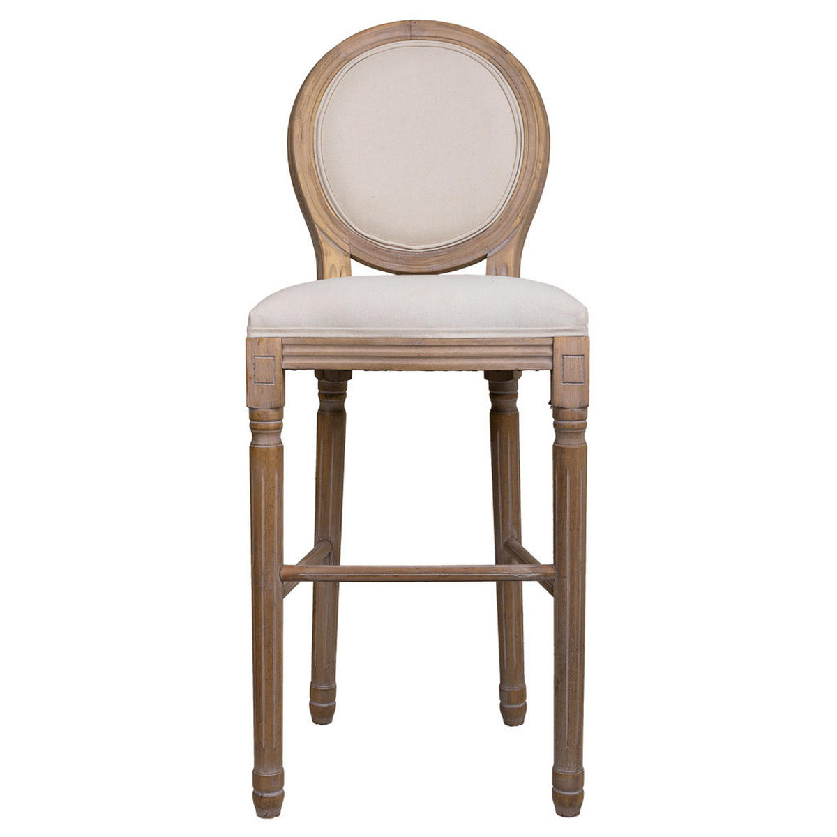 HOCKER 52x46x116 cm - Beige, Naturmaterialien (52/116/46cm) - Wanderlust