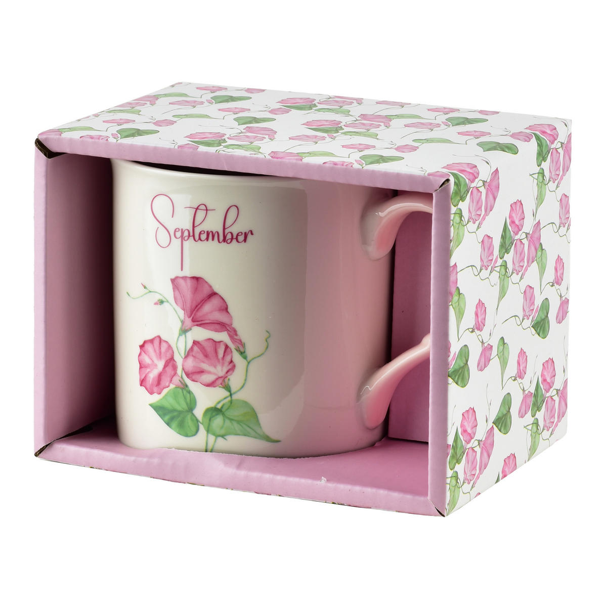 BECHER Mes rosa 8.5/10/9 cm Porzellan - Hellrosa, Keramik (0.32L) - Mondex