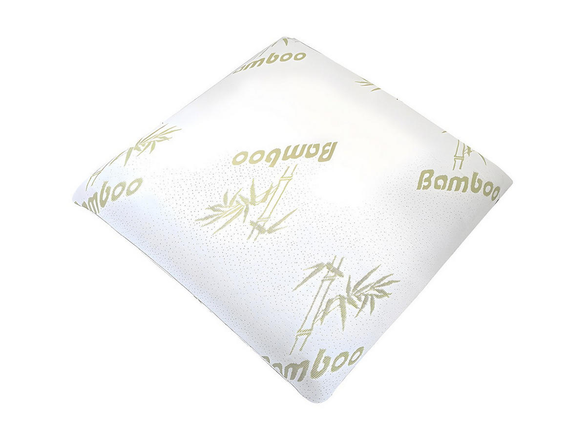 VISCO-KOPFKISSEN Memory Schaum - 60 x 60 cm - DOUCEUR von NATUREA - Weiß, Textil (60/60cm) - Vente-Unique