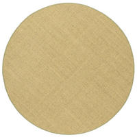 SISAL NATUR TEPPICH RUND - Grün, Textil (160/160cm) - Snapstyle