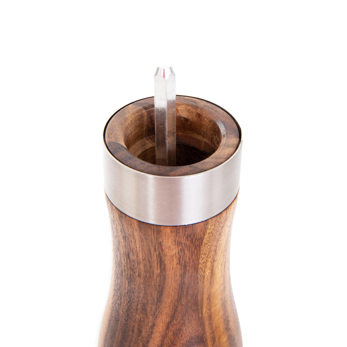 GEWÜRZMÜHLE Mooka 20 cm i 25 cm 2er-Set - Naturfarben, Holz (7/25/7cm) - Homla
