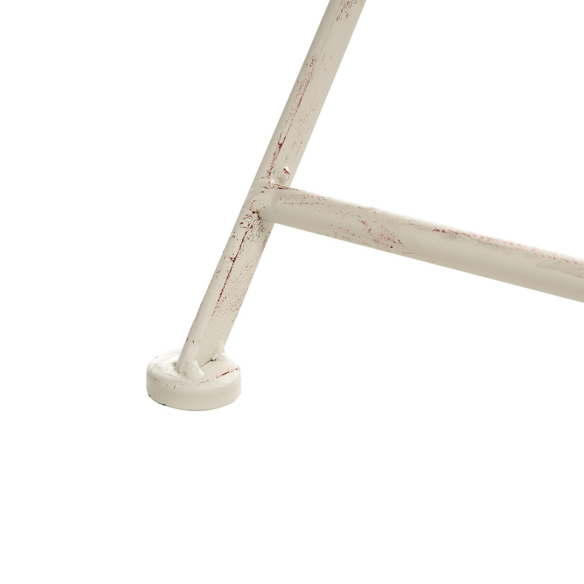 GARTENSTUHL 2er-Set Hellbeige Folelli - Beige, Metall (40/95/46cm) - Beliani